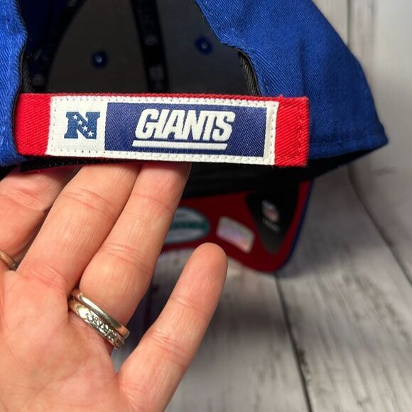 New York Giants New Era 9Forty SnapBack Adjustable Cap Hat NFL Cotton - Picture 6 of 10